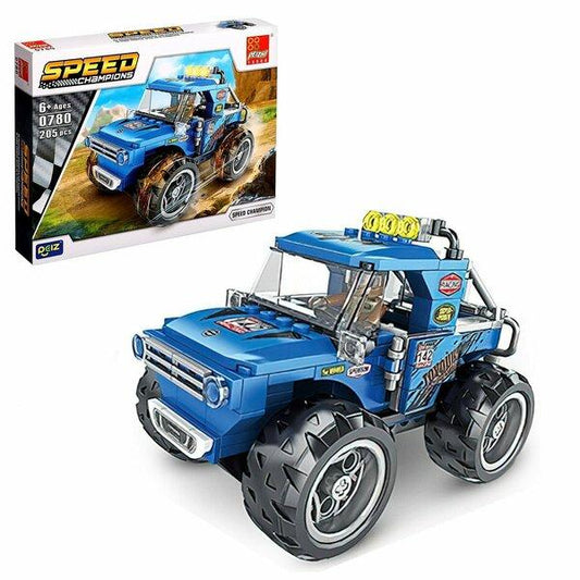 Peizhi Speed Off-Road Jeep Building Blocks - Evergreen Toy Store