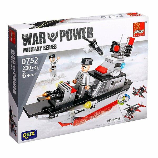 Military Series Aircraft Carrier Building Blocks - Evergreen Toy Store
