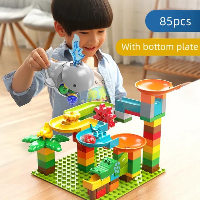 Kids DIY Educational Playing interlocking Toy Blocks Paradise Series - Evergreen Toy Store
