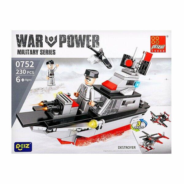Military Series Aircraft Carrier Building Blocks - Evergreen Toy Store