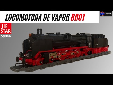 lego city jie star 5900 Steam Locomotive BR01