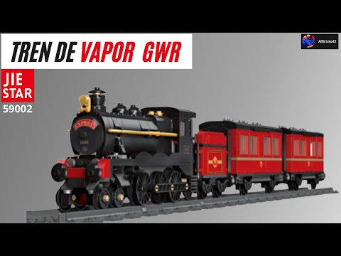 Lego city Jie star 59002 Steam Train GWR