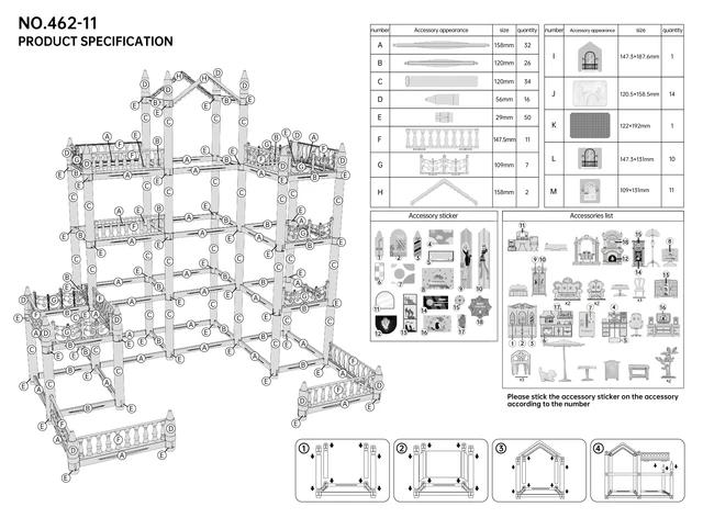 Beautiful DreamHouse, Doll House Playset with 170+ Accessories - Evergreen Toy Store
